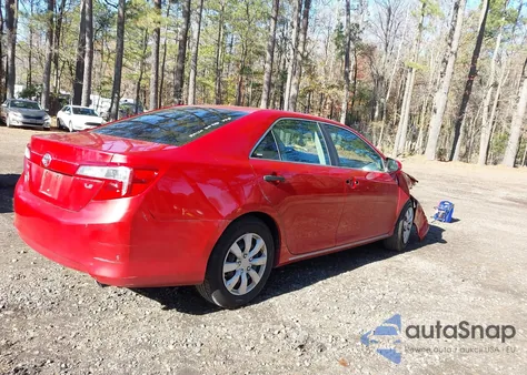 2012 Toyota Camry Le from USA, damaged, VIN 4T1BF1FK5CU614895